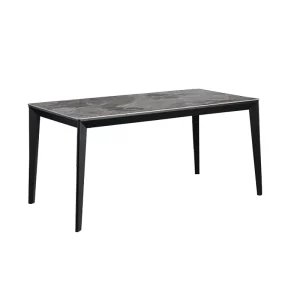 Italian Minimalism Sintered Stone Cloud Grey Dining Table IDT-007