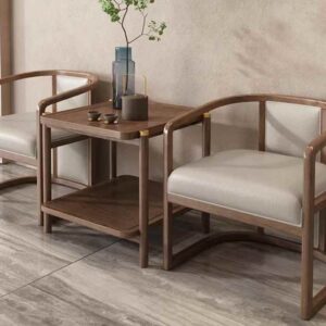 New Chinese Style Solid Wood Tea Stool ITS-002