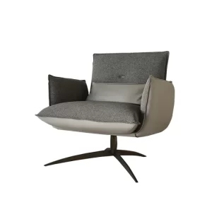Minimalist Grey Metal Leisure Chair MFLC-780