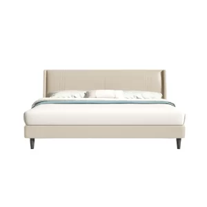 Simple Modern Leather Soft Bed MXLM-2105