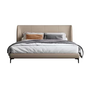 Light Lux Napa Leather Bed ILB-018