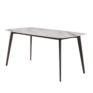 Simple Modern Sintered Stone Dining Table ISDT-036 & ISDC-036