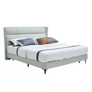Italian Minimalism Leather Soft Bed ISB-0005