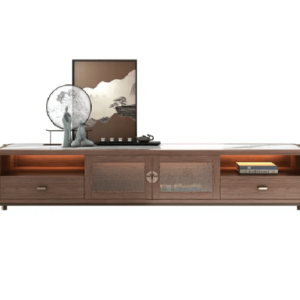 New Chinese Solid Wood Sintered Stone TV Cabinet ITV-011